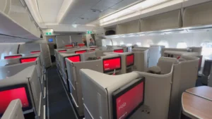 Iberia A350 Next Business Class Cabin