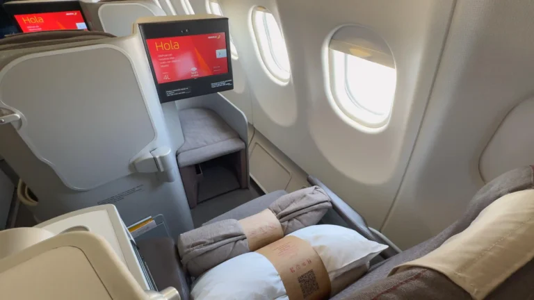 Iberia A330 business class seat