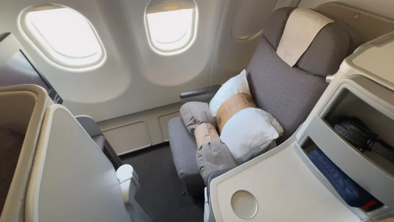Iberia A330 business class seat